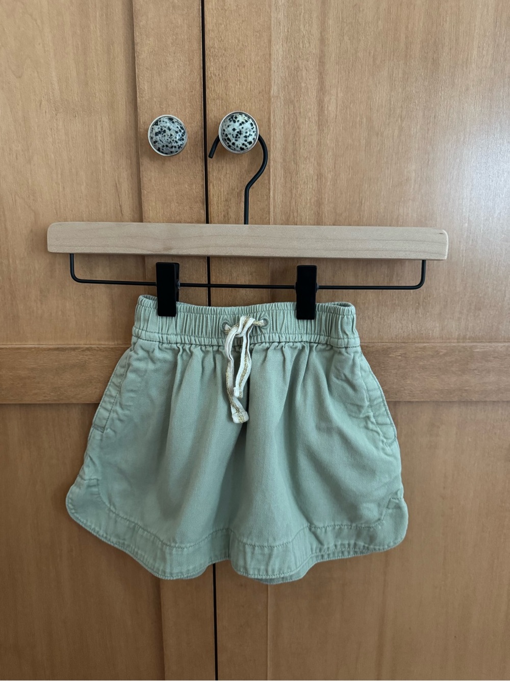 Crewcuts Girls’ Sage Green Pull-On skirt – Size XXS